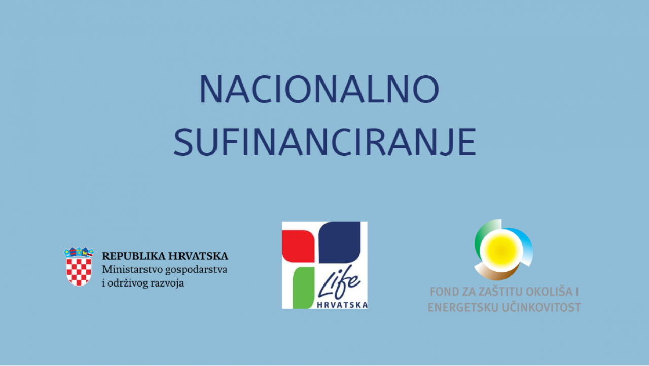 Osigurano nacionalno sufinanciranje projekata standardnih djelovanja za LIFE natječaj za 2022. godinu